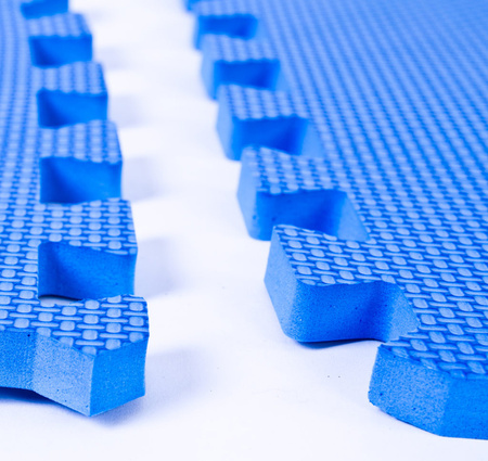 Mata puzzle Spokey Scrab BL2 niebieska 921023