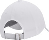 Czapka z daszkiem damska Under Armour Blitzing Adj OSFM biała 1376705 100