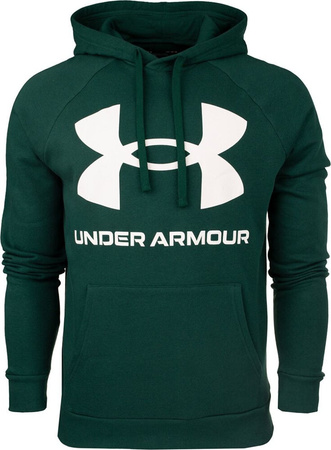 Bluza męska Under Armour Rival Fleece Big Logo HD zielona 1357093 330