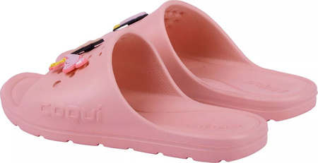 Dziecięce klapki plażowe basenowe Coqui Long rozmiar 32/33