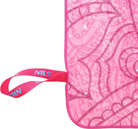 Ręcznik turystyczny z mikrofibry szybkoschnący Nils NCR14 mandala 160x80 cm