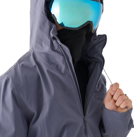 Kurtka narciarska męska 4F M579 denim 4FWAW24TTJAM579 32S