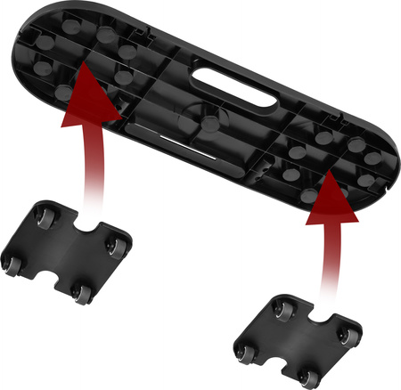 DBP02 WIELOFUNKCYJNA DESKA DO ĆWICZEŃ MIĘŚNI BRZUCHA I POMPEK Z LINKAMI 3W1 HMS