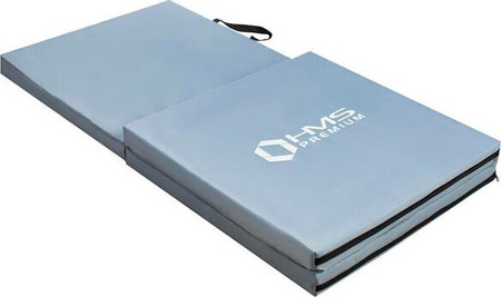 Materac gimnastyczny składany Hms Premium MGS02 1800x600 mm szary