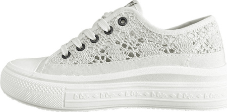 Buty damskie Lee Cooper białe LCW-23-44-1617LA