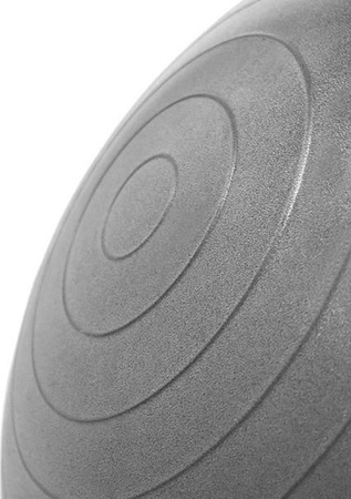 Piłka gimnastyczna fitness HMS yb02n 55cm anti-burst grafitowa