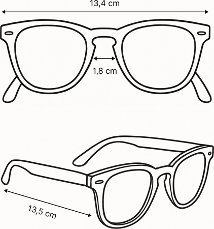 Okulary Latemar (ht-356-1) matt night sky rozmiar uniwersalny