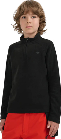 Bluza polarowa dla chłopca 4F M058 czarna 4FJWAW25UFLEM058 20S