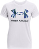 Koszulka damska Under Armour Live Sportstyle Graphic Ssc biała 1356305 104