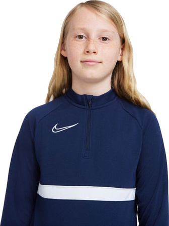 Bluza dla dzieci Nike Academy 21 Dril Top granatowa CW6112 451