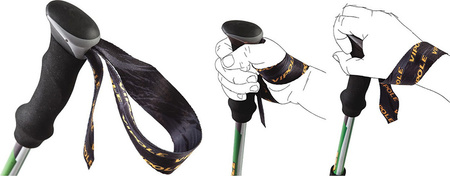 Kije kijki trekkingowe Vipole Trekker QL Violet S2015