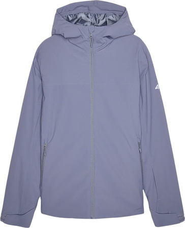 Kurtka narciarska męska 4F M579 denim 4FWAW24TTJAM579 32S