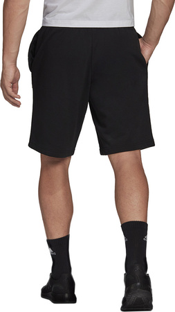 Spodenki męskie adidas Essentials Feelcomfy French Terry Shorts czarne HE1815