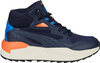 Buty dziecięce Puma X-Ray Speed Mid WTR granatowe 387385 02