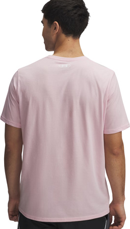 Koszulka męska Under Armour Sportstyle LC SS różowa 1326799 647