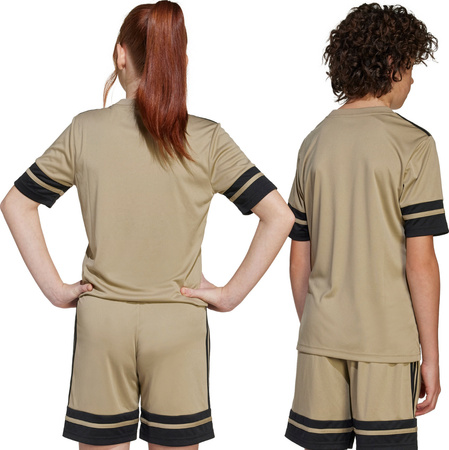 Koszulka dla dzieci adidas Squadra 25 beżowa JP3415