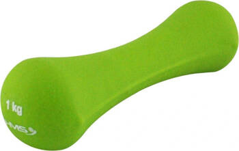 Ciężarek żeliwny pokryty neoprenem HMS 17025 1 kg