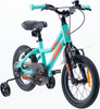 Dziecięcy rower z bocznymi kółkami Radvik Viking 14 rozmiar koła 14"