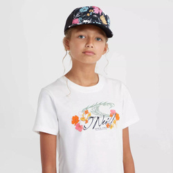 Dziecięca koszulka z krótkim rękawem O'neill SEFA GRAPHIC T-SHIRT snow white rozmiar 140