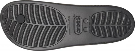 Klapki damskie Crocs Classic Platform Flip czarne 207714 001