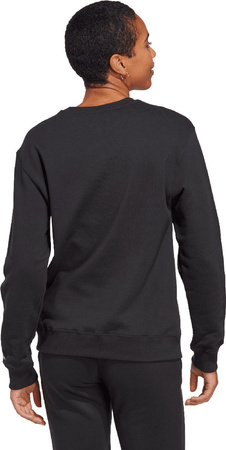 Bluza damska adidas Essentials Linear French Terry czarna IC6878