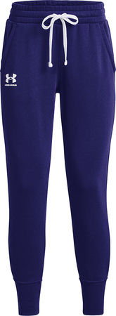 Spodnie damskie Under Armour Rival Fleece granatowe 1356416 468