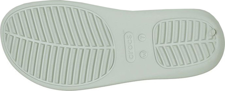 Japonki klapki damskie Crocs Getaway Flip zielone 209589 3VS