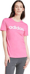 Koszulka damska adidas Loungewear Essentials Slim Logo Tee różowa IY9191
