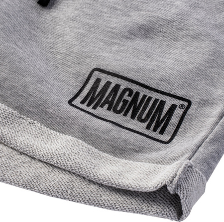 Damskie spodenki dresowe Magnum Caprea Shorts Wo's szare bawełniane rozmiar XL