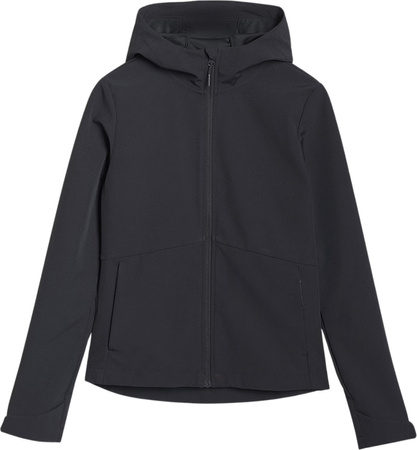 Kurtka damska softshell 4F F320 czarna 4FWSS25TSOFF320 20S