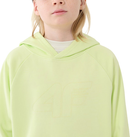 Bluza dla chłopca 4F M1712 soczysta zieleń neon 4FJWSS25TSWSM1712 45N