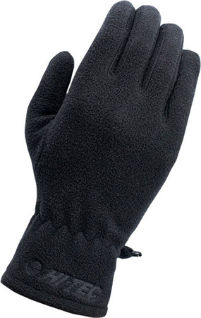 Damskie rękawiczki zimowe Hi-Tec Lady Salmo polarowe czarne rozmiar L/XL