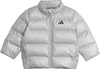 Kurtka dla dzieci adidas Synthetic Down Glam srebrna JM8870