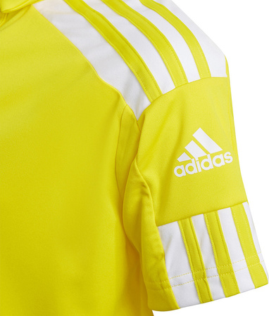 Koszulka dla dzieci adidas Squadra 21 Polo żółta GP6426