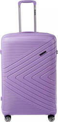 Walizka podróżna na kółkach twarda Iguana Cantabria II 97 lavender 97 litrów 75 x 48 x 30 cm