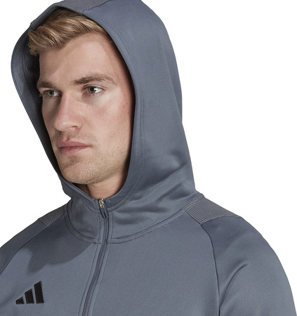Bluza męska adidas Tiro 23 Competition Hoodie szara HU1347