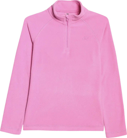 Bluza polarowa dla dziewczynki 4F F060 fuksja 4FJWAW25UFLEF060 55S