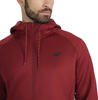 Bluza męska 4F FNK M587 ciemna czerwień 4FWAW25TFSWM587 61S