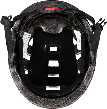 Kask dziecięcy rowerowy na rolki deskorolkę Nils Extreme MTW08 czarny rozmiar XS 48-55cm
