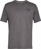 Koszulka męska Under Armour Sportstyle Left Chest SS ciemny szary 1326799 019