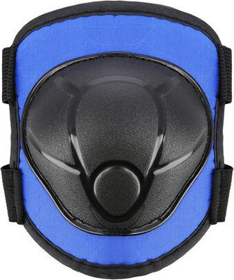 Zestaw ochraniaczy kolana łokcie nadgarstki na rolki, hulajnogę, deskorolkę Nils Extreme H110 rozmiar M granatowe