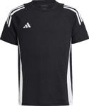 Koszulka dla dzieci adidas Tiro 24 Sweat Tee czarna IJ9953