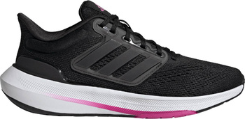 Buty damskie do biegania adidas Ultrabounce czarno-różowe HP5785