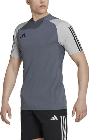 Koszulka męska adidas Tiro 23 Competition Jersey szara HP1906