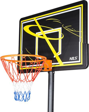 Kosz do koszykówki regulowany wolnostojący Nils ZDK319E czarny