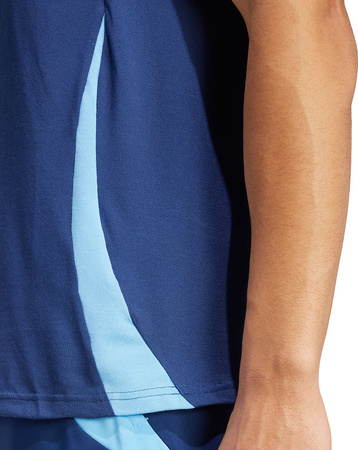 Koszulka męska adidas Tiro 24 Competition Polo granatowa IR7564