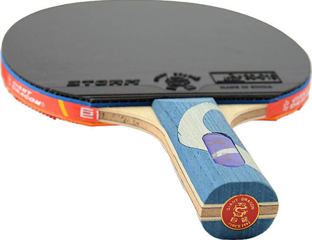 Rakietka do tenisa stołowego ping-ponga Giant Dragon 8★ N8082 2 piłeczki, pokrowiec