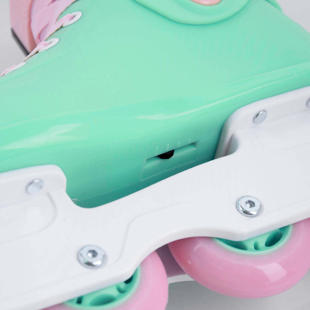 Łyżworolki rolki regulowane ABEC-7 koła 72mm SMJ UT700 RETRO