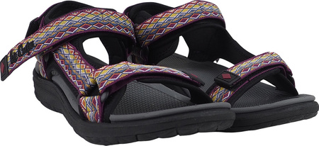 Sandały damskie Lee Cooper fioletowo-szare LCW-25-34-3565LA