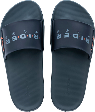 Klapki męskie Rider Graphics granatowe 83420-AJ243